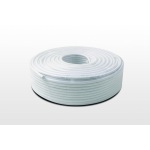 Koaxiální kabel AMIKO RG6 BC COPPER, PVC, Tri-Shield, 100m balení