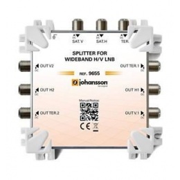 Johansson 9655 Wideband 2-cestný rozbočovač/splitter