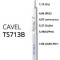 Koaxiální kabel CAVEL TS713B, LSZH, 7,0mm, Class A++(B2ca,s1a,d1,a1), 100m balení