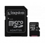 Kingston 128GB microSDXC Canvas Select Plus Class 10 + adaptér